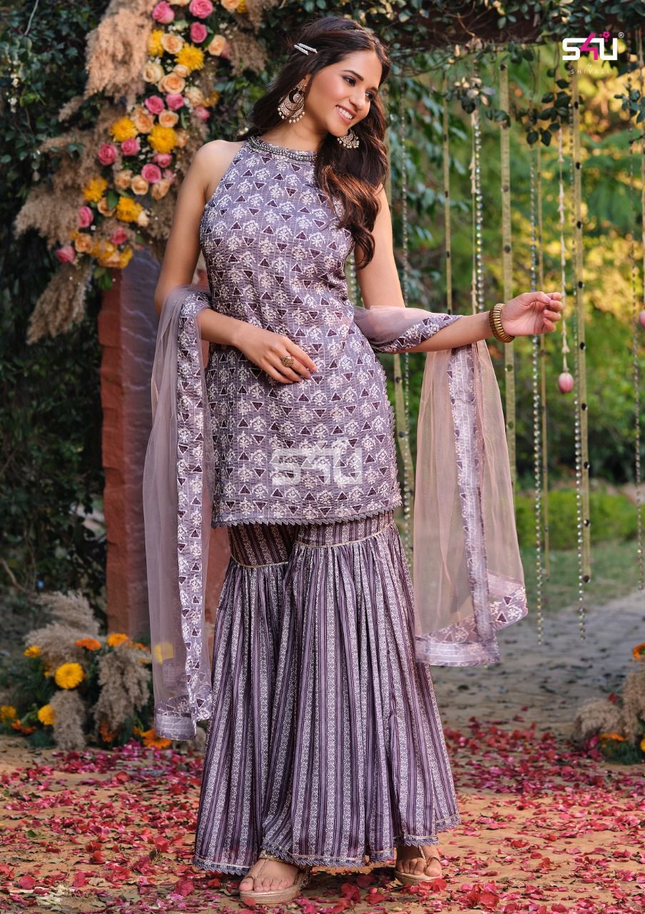 S4u Afreen Traditional Designer Stylish Fancy Festive Wear Ready Made Suit Collection